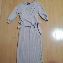 JUSGLITTY ニットワンピース