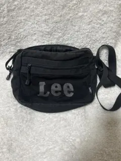 Lee ブラック ショルダーバッグ