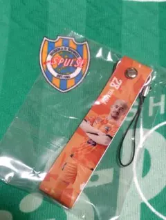 清水エスパルス☆28　吉田豊選手☆ガチャ☆プレイヤーズストラップ