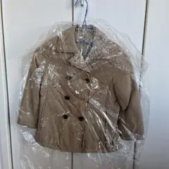 コムサフィユ　ピーコート型ジャンパー