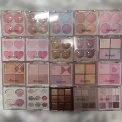 【総額6万円以上‼️】dasique アイシャドウ&チークパレット20点セット