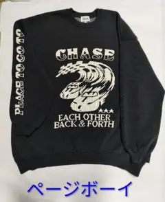 #グラフィックプリント # 黒#ニット#フリーサイズ