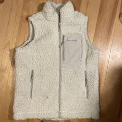 mont-bell フリースベスト M ホワイト