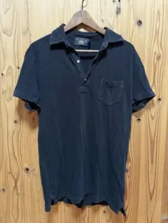 ダブルアールエル　RRL Ralph Lauren ポロシャツ S 黒のサムネイル