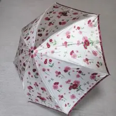 美品✨NINA RICCI ニナリッチ 折りたたみ傘 花柄 カバー付き