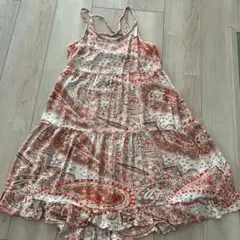 オールドネイビー　ペイズリー柄キャミソールワンピ