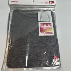 【新品・未使用】　ユニクロ　ヒートテック UネックT 半袖　120cm