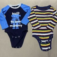 baby GAP ロンパース 12-18ヶ月 80cm 2点セット　男の子