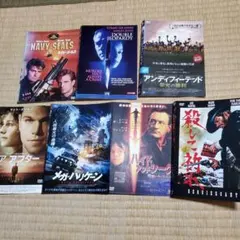 洋画　７枚セット　ヒアアフター　メガハリケーン　ネイビーシールズ　他
