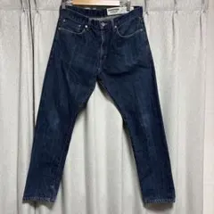 neighborhoodダメージ加工 ダークブルーストレートデニム neighborhoodダメージ加工 ダークブルーストレートデニム - メルカリ