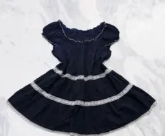 レストローズ♡姫ロリ♡レースパフ袖チュニック ロリータ アンティークy2kのサムネイル