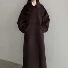 callautia ステンカラーロングコート Mサイズ