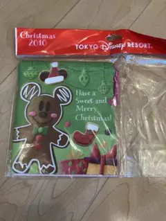 東京ディズニーリゾート クリスマス巾着袋2点セット