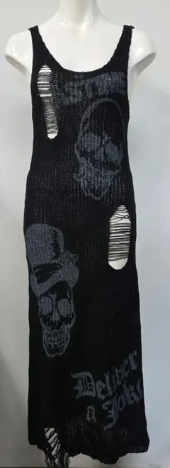 MADGirl マッドガール ノースリーブ トップス マッド パンクス 黒 L 