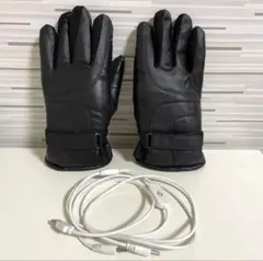 【新品未使用】 電熱グローブ　ヒーターグローブ　バイク　自転車　防寒　防水　手袋