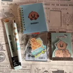 BT21✨LINEFRIENDS✨シューキー✨メモ帳✨ものさし✨キーホルダー