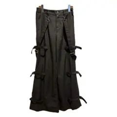 diesel マルチポケット ロングスカート ブラック diesel マルチポケット ロングスカート ブラック - メルカリ