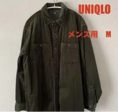 UNIQLO（ユニクロ） コーデュロイワークシャツ（長袖）M