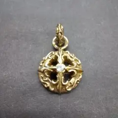 家紋ペンダント♠︎丸に下がり藤♠︎小♠︎真鍮製♠︎キーホルダー