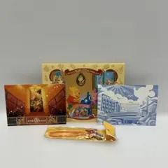 【新品未使用品】ディズニー　アンバサダーホテル　ポストカード　4枚　ストラップ付