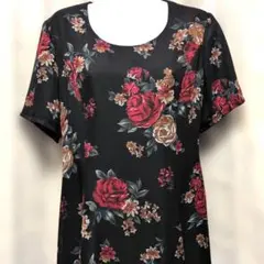 マキシ丈ワンピース　ロングワンピース　花柄ワンピース　オットーコレクションのサムネイル