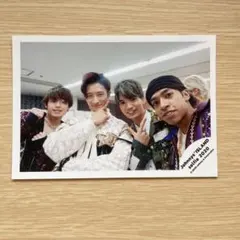 岩本照　髙地優吾　吉澤閑也　草間リチャード敬太　チームイエロー　セルフィ