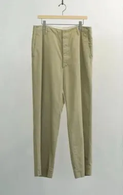 COMOLI 26SS KAHKI CHINO PANTS カーキ チノパン
