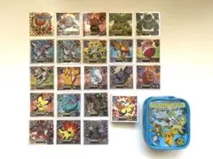 ポケモンカードシール（108枚、レア21枚・ノーマル87枚）
