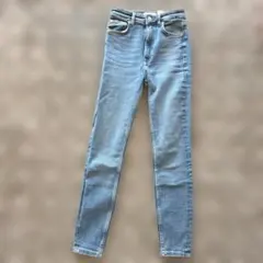ZARA スキニーデニム ライトブルー EUR34