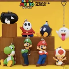 スーパーマリオ フィギュア キーホルダー セット