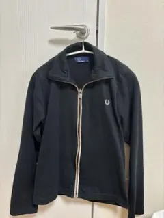 FRED PERRY フレッドペリーブラック コットンジャケットジップアップxsのサムネイル