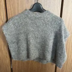Te chichi グレー ニットベスト