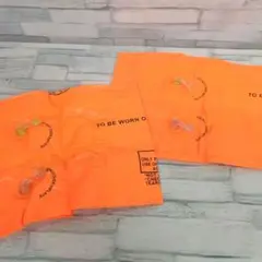 アームリング 子供用浮き輪 アームバンド 腕輪ヘルパー 2個セット オレンジ