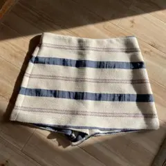 ZARA TRAFALUC ストライプショートパンツ Mサイズ