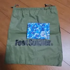 A BATHING APE　シューズ入れ&新品マスクセットのサムネイル