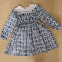 any FAM チェック柄 ワンピース 130