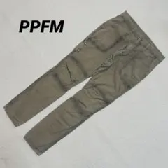 PPFM ペインター パンツ 鬼フェード y2k archive カーキ Lのサムネイル