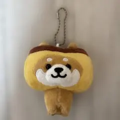 柴犬ぬいぐるみカステラキーホルダー