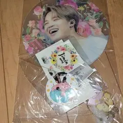 BTS ジミン マスター 透明うちわ2枚 セット