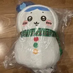 ぬいぐるみ ハチワレ　B賞 雪だるま　エニマイくじ