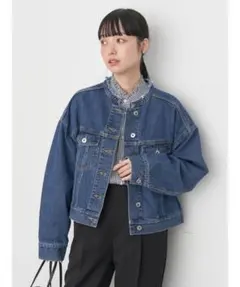 earth music&ecology スタンダードカラーGジャン