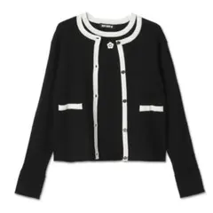 MARY QUANT ブラックカーディガンのサムネイル
