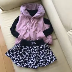 最終価格！ララドレス ベスト100ファミリアbebe メゾピアノ