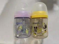 Pigeon 母乳実感 哺乳瓶 ミッキー 2本セット 160ml