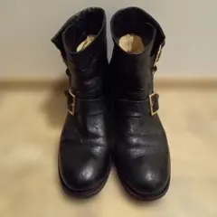 ジミーチュウ　エンジニアブーツ　ショートブーツ