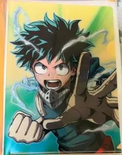 僕のヒーローアカデミア ヒロアカ クリアファイル 緑谷出久