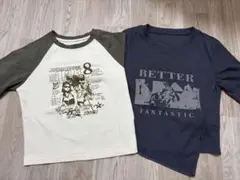 SHEIN Dazy 長袖Tシャツ2枚セット L(S-M相当)