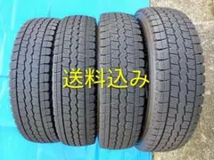 2⃣145/80R12・LT、DL・軽トラ用スタッドレス＆鉄ホイル、分割の2本