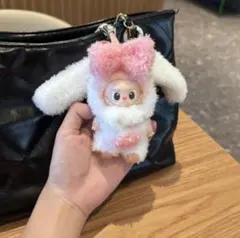 【残3点】LABUBU 着せ替え 10cm イニシャルラブブ 4.0 うさぎ