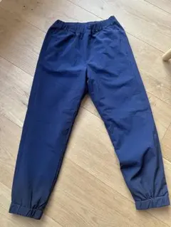 UNIQLO ウォームイージーパンツ ネイビー ダメージ有り